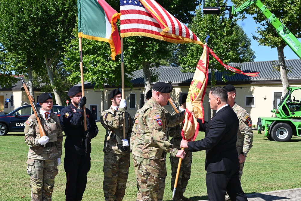 U.S. Army Garrison Italy Change of Command Ceremony, July 9, 2025