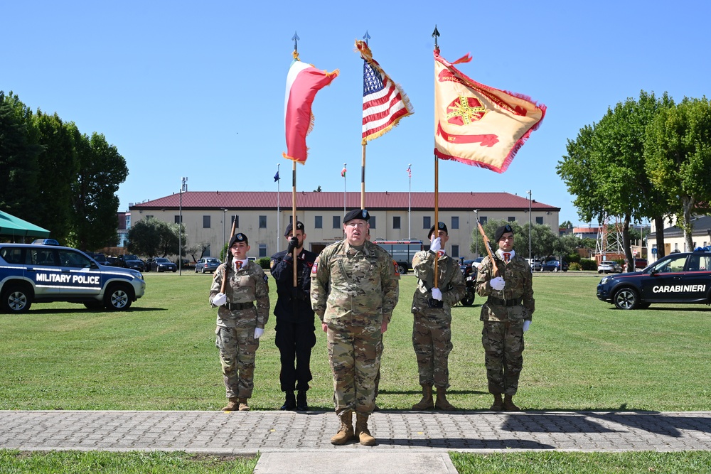 U.S. Army Garrison Italy Change of Command Ceremony, July 9, 2025