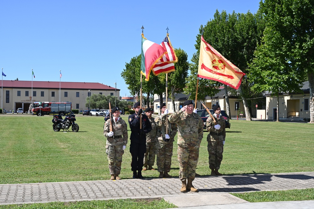 U.S. Army Garrison Italy Change of Command Ceremony, July 9, 2025