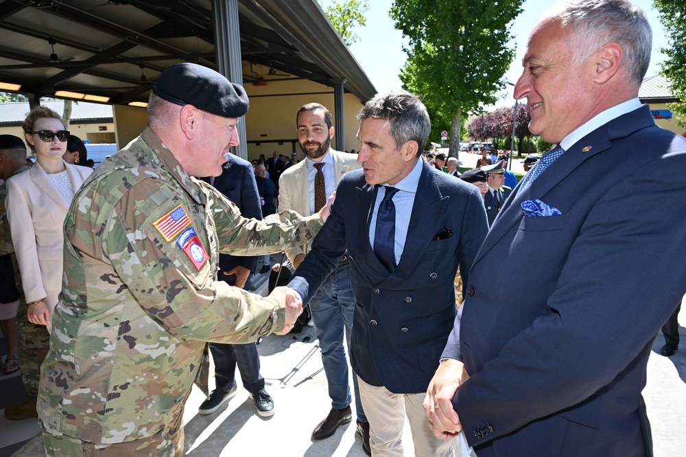 U.S. Army Garrison Italy Change of Command Ceremony, July 9, 2025