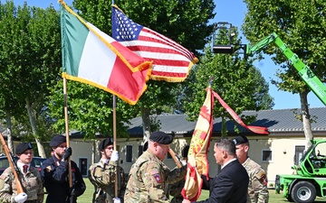 U.S. Army Garrison Italy Change of Command Ceremony, July 9, 2025