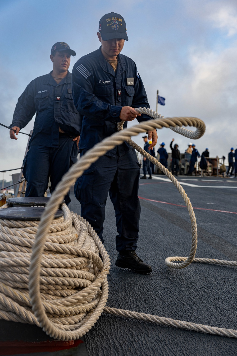 USS Mahan (DDG 72) Departs Naval Station Rota