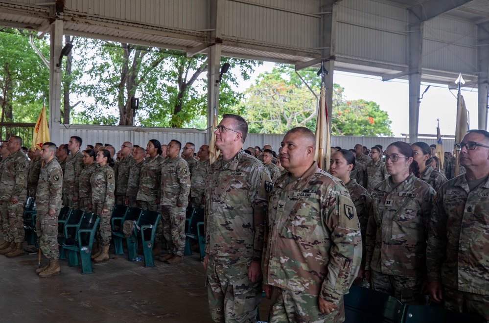 191st Regional Support Group Kicks Off Annual Training with Troop Welcome Ceremony