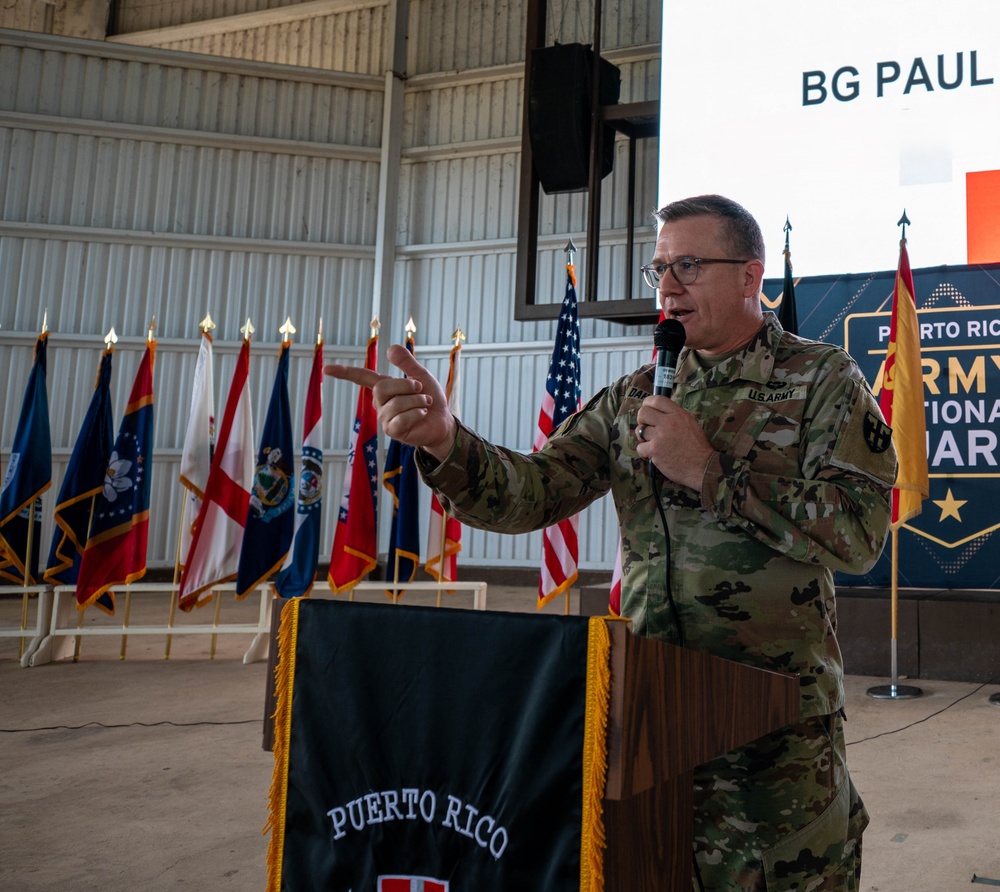 191st Regional Support Group Kicks Off Annual Training with Troop Welcome Ceremony