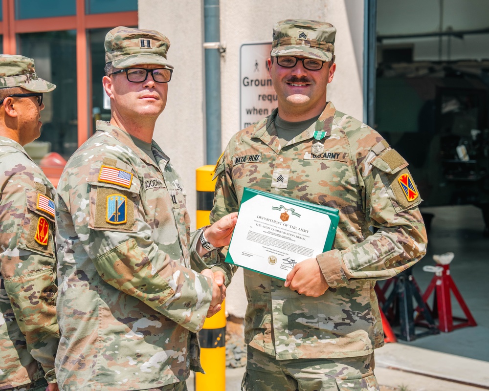 10th AAMDC HHB air defenders recognition ceremony July 3, 2025