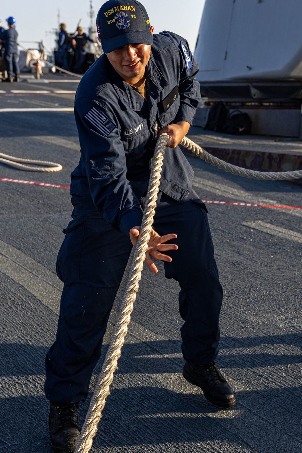 USS Mahan (DDG 72) Departs Naval Station Rota