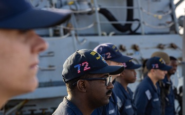 USS Mahan (DDG 72) Departs Naval Station Rota