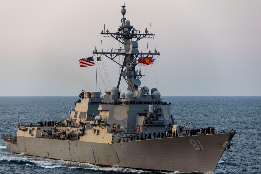 Carrier Strike Group 12 Celebrates the 4th of July