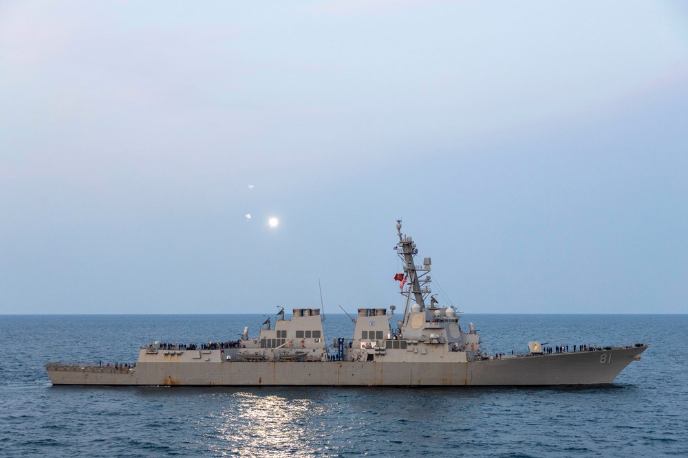USS Gerald R. Ford (CVN 78) Celebrates Independence Day