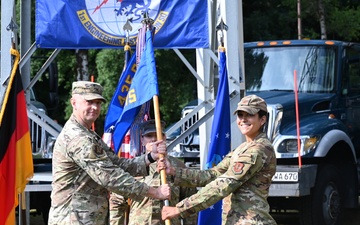 1st Engineering Installation Squadron change of command