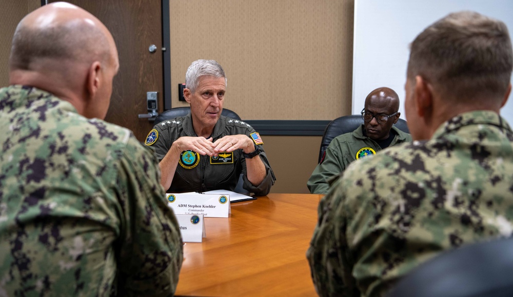 COMPACFLT Visits Guam