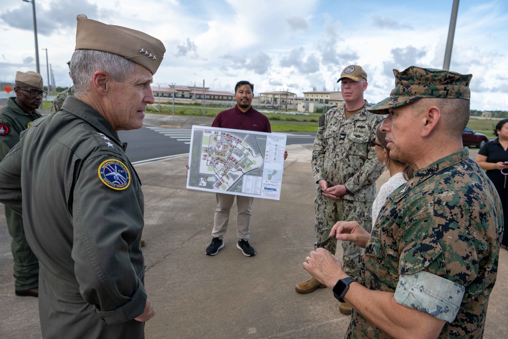 COMPACFLT Visits Guam