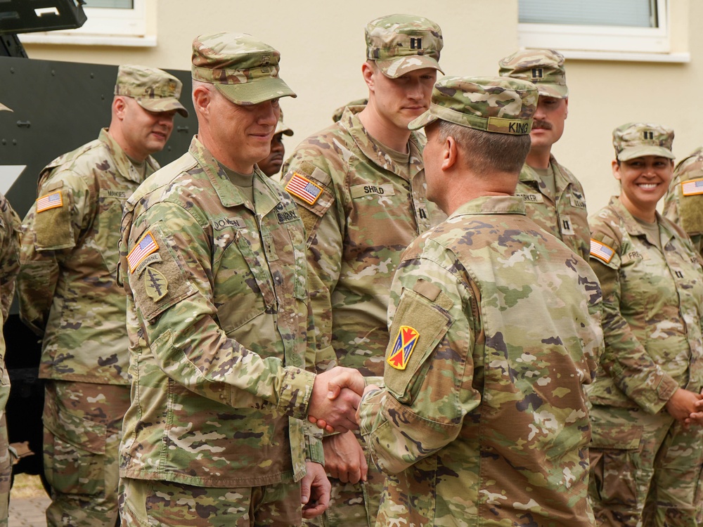 10th AAMDC Command General Coin Ceremony