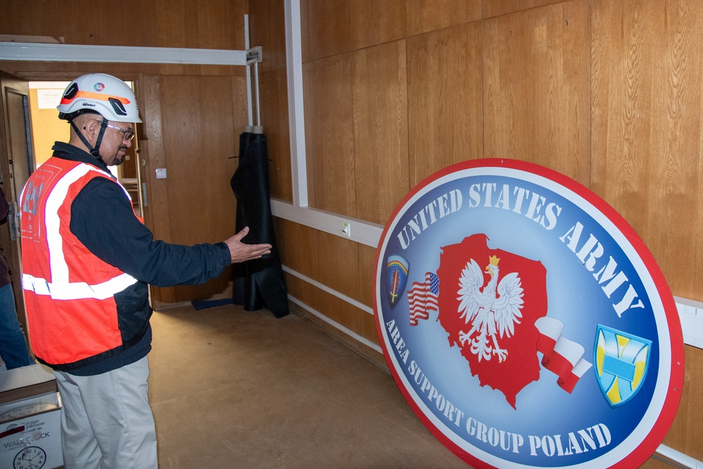 USACE construction mission in Poland supports USAG Poland with improvements at Camp K