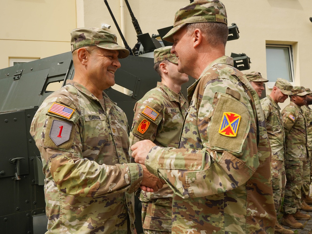 10th AAMDC Command General Coin Ceremony
