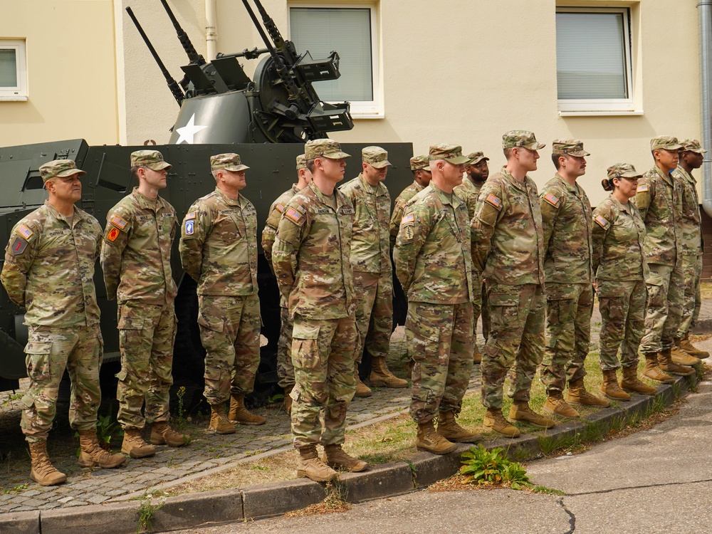 10th AAMDC Command General Coin Ceremony