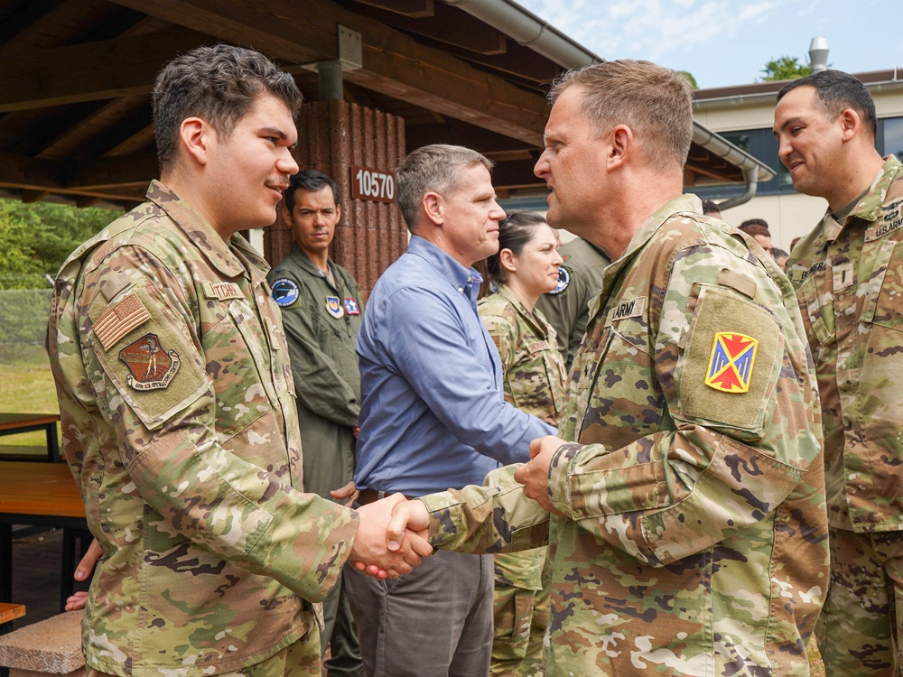 10th AAMDC Command General Coin Ceremony