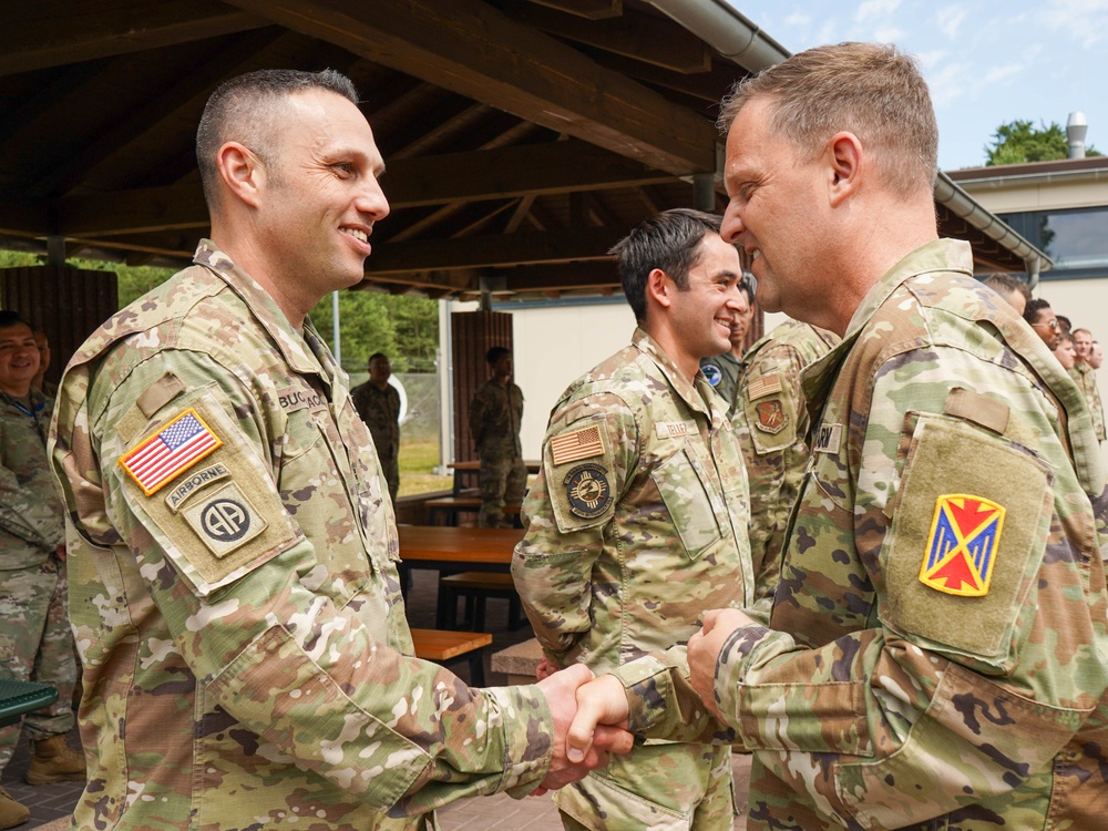 10th AAMDC Command General Coin Ceremony