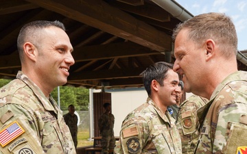 10th AAMDC Command General Coin Ceremony