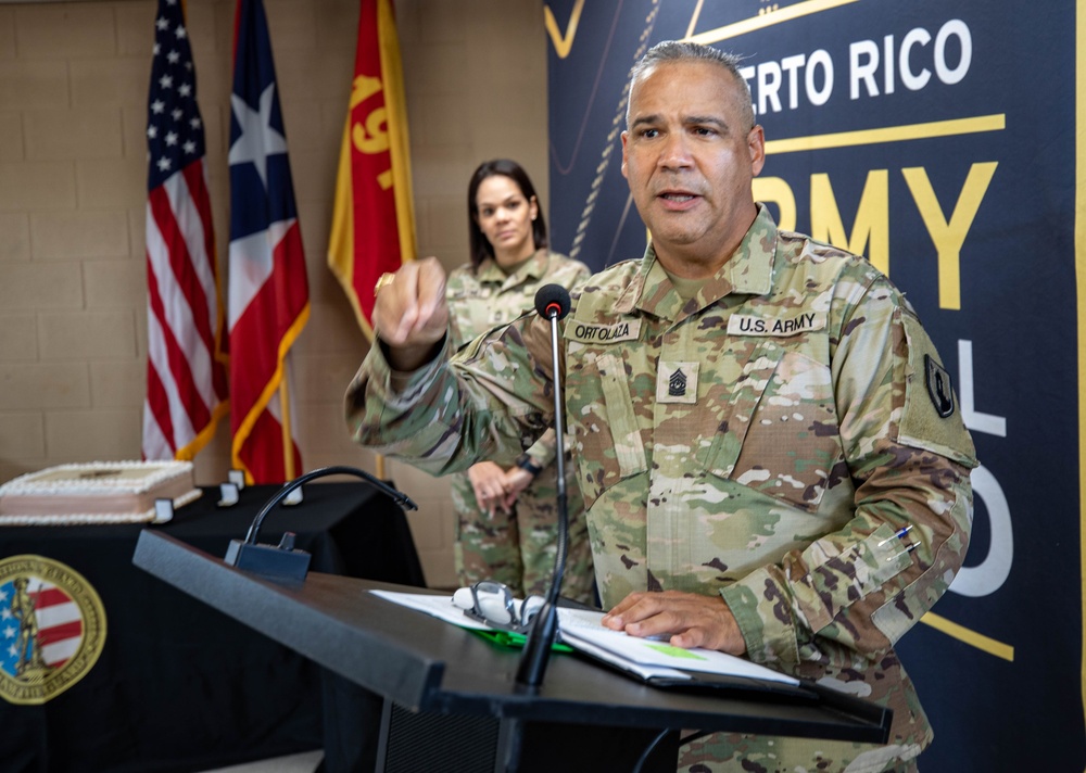 191st Regional Support Group Kicks Off Annual Training with Troop Welcome Ceremony