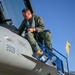 Brig. Gen. Tad Clark's F-16 Fini Flight