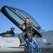 Brig. Gen. Tad Clark's F-16 Fini Flight