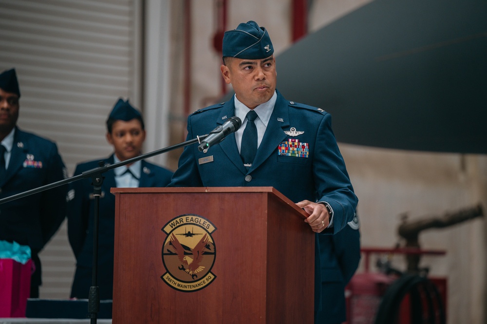 366 CPTS Change of Command