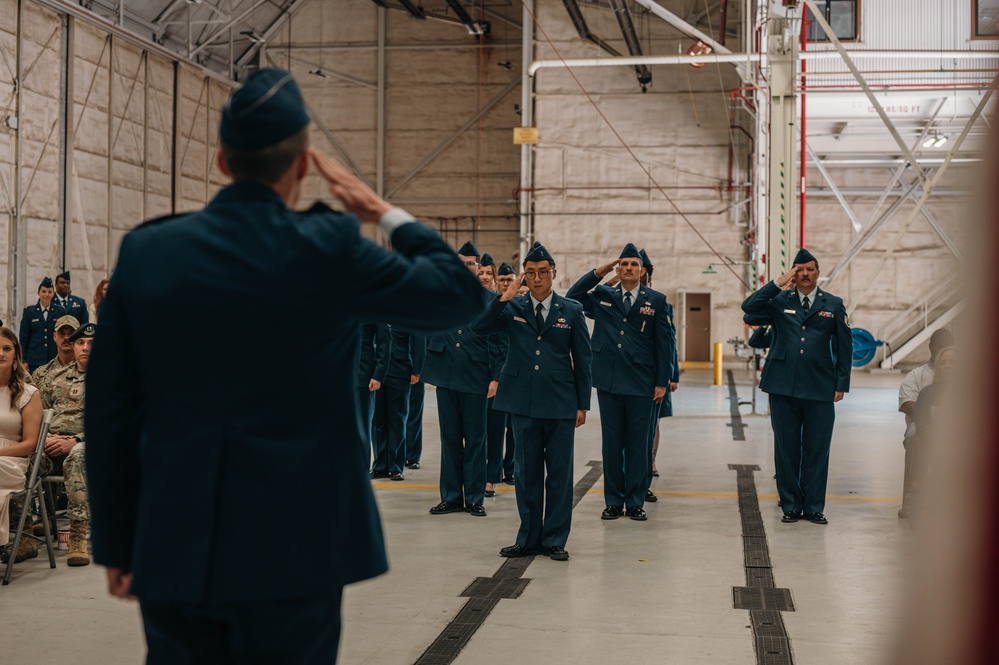 366 CPTS Change of Command