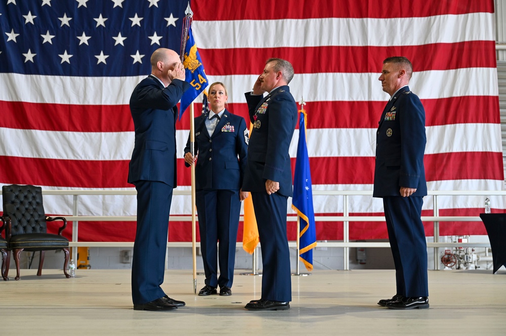 54th Fighter Group Change of Command