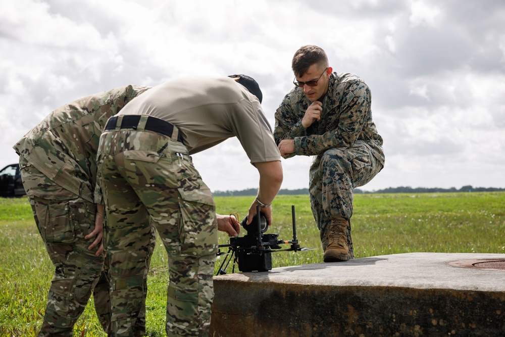 MCADT Participates in sUAS joint interoperability training