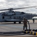 U.S. Marines with MWSS-273 refuel CH-53E Super Stallions with HMH-464