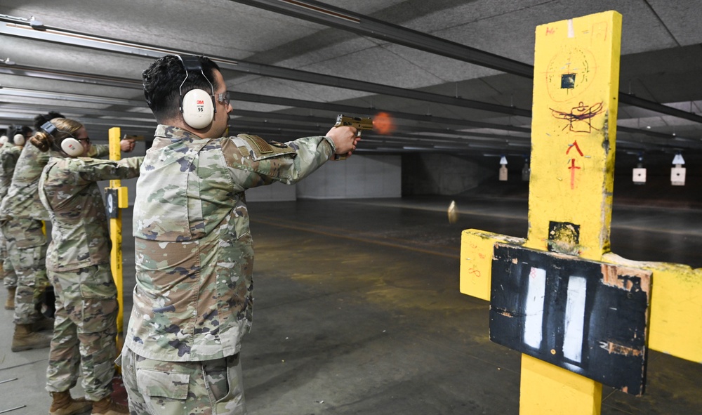 28th Security Forces Squadron hosts pistol match during Police Week