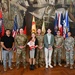 Company first sergeant relinquishes responsibility at USAG Stuttgart ceremony