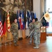 Company first sergeant relinquishes responsibility at USAG Stuttgart ceremony