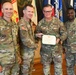 Company first sergeant relinquishes responsibility at USAG Stuttgart ceremony