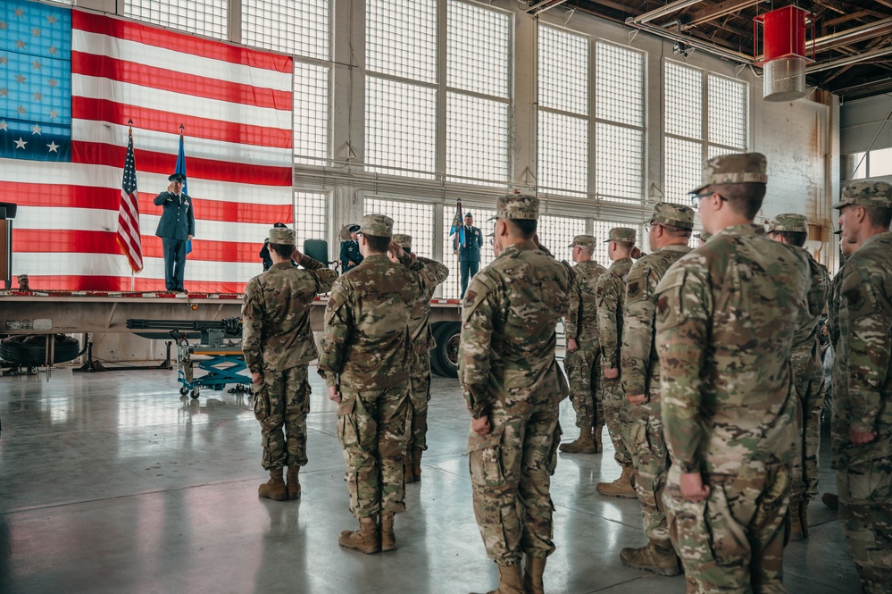366 MUNS Change of Command
