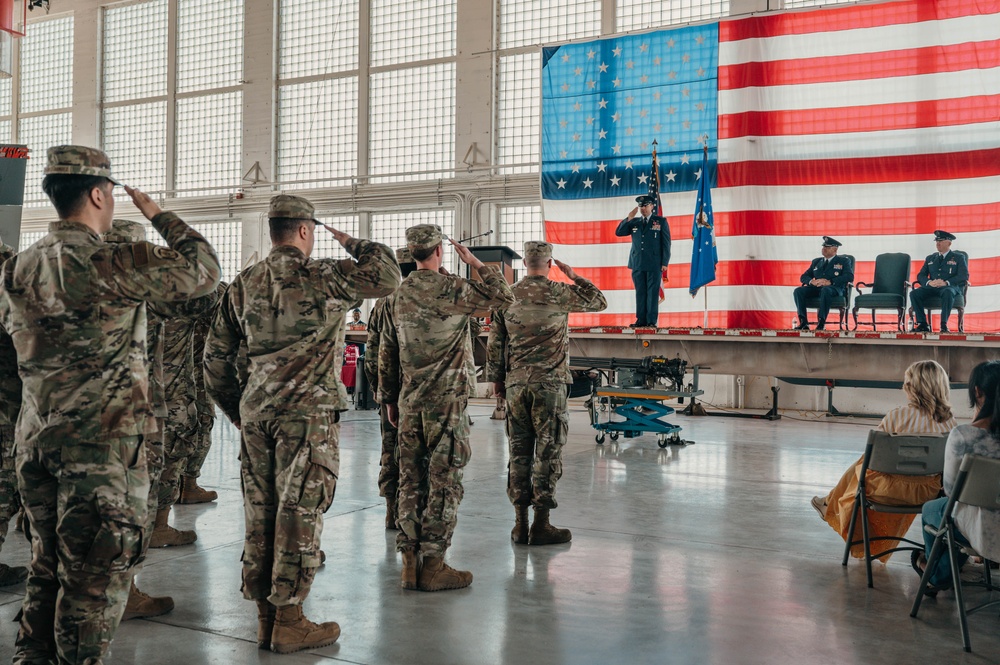 366 MUNS Change of Command