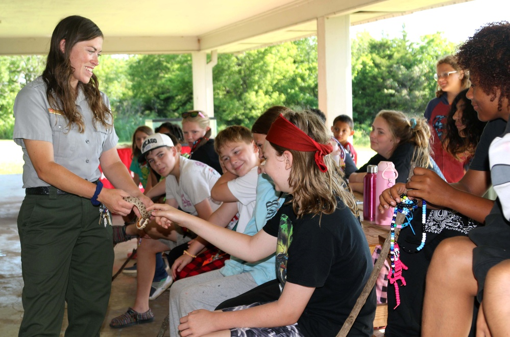Hands-on wildlife lessons with Ranger Tori Haggard