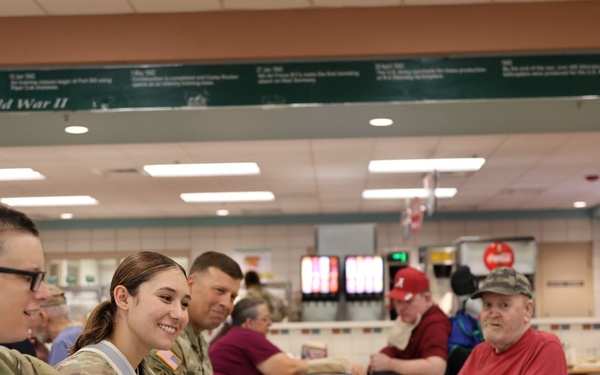 Fort Rucker Legacy Lunch Connects Soldiers and Veterans