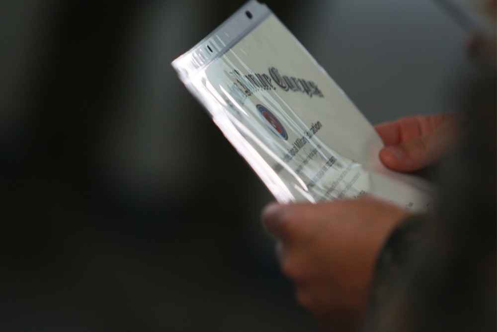 U.S. Marine Corporals and Lance Corporals Graduate Primary Military Education Courses
