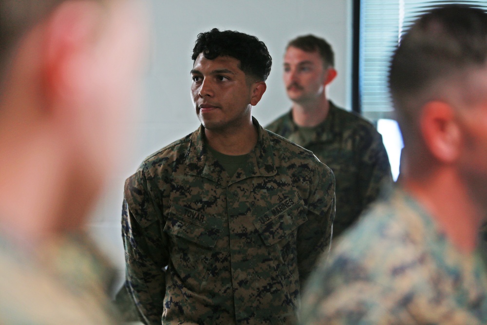 U.S. Marine Corporals and Lance Corporals Graduate Primary Military Education Courses