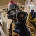 Sailors Respond During a Damage Control Drill aboard USS Ralph Johnson