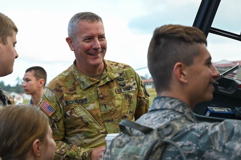 Oregon Army National Guard Aviation Gives Civil Air Patrol Cadets a Lift