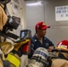 Sailors Respond During a Damage Control Drill aboard USS Ralph Johnson