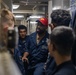 Sailors Respond During a Damage Control Drill aboard USS Ralph Johnson