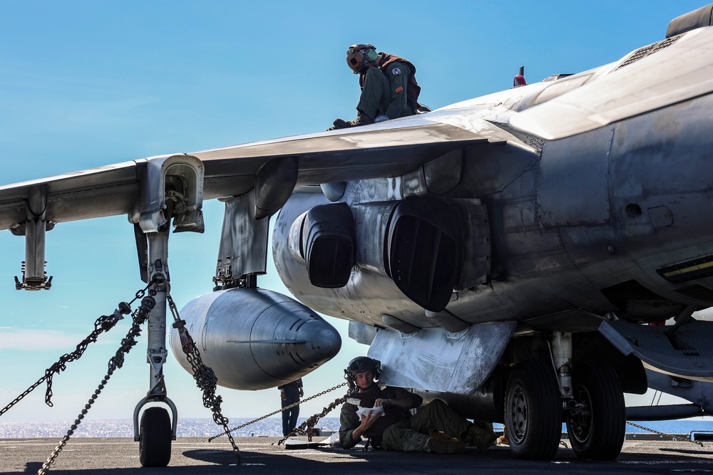 USS Iwo Jima Flight Operations