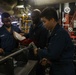 Iwo Jima Sailors Conduct Maintenance