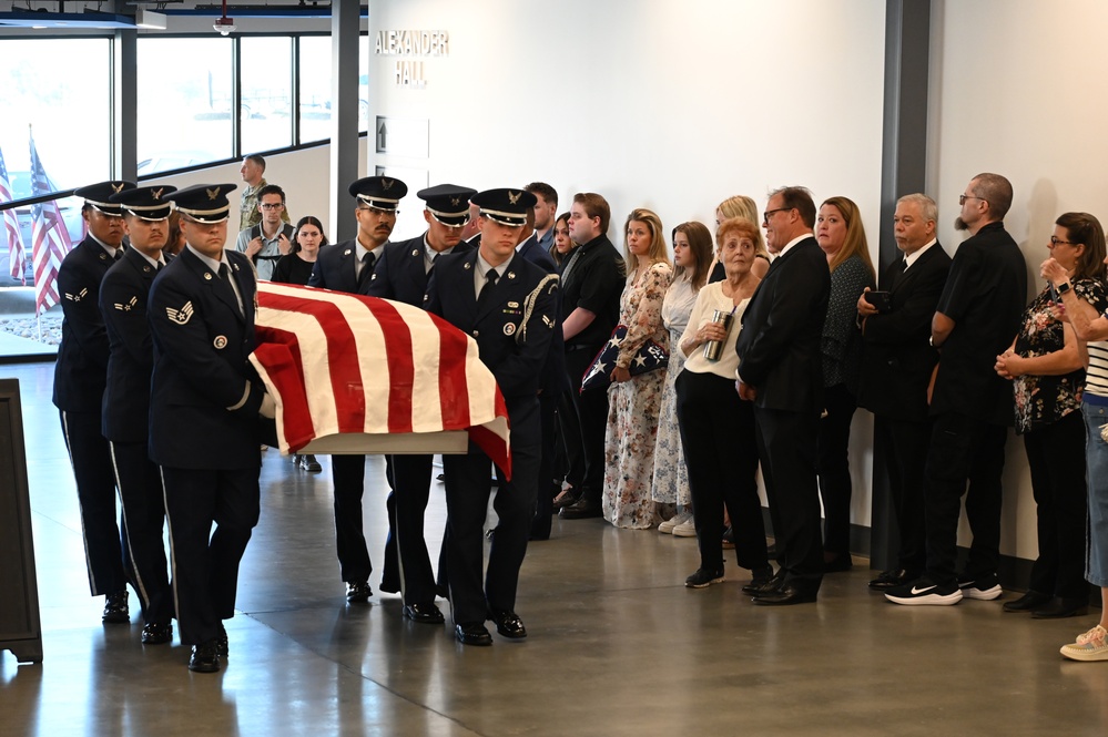 Memorial Service - 1st Lt. George F. “Frankie” Wilson - WWII Dignified Remains