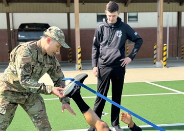 Air Force physical therapist strengthens readiness at Osan Air Base