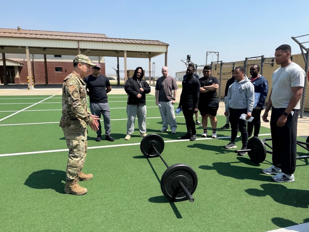 Air Force physical therapist strengthens readiness at Osan Air Base